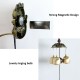 Vintage Bronze Doorbell Wall Mount Magnetic Door Bell Wind Chimes Hanging Decor Vintage Bronze Doorbell Wall Mount Magnetic Door Bell Wind Chimes Hanging Decor