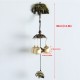 Vintage Bronze Doorbell Wall Mount Magnetic Door Bell Wind Chimes Hanging Decor Vintage Bronze Doorbell Wall Mount Magnetic Door Bell Wind Chimes Hanging Decor