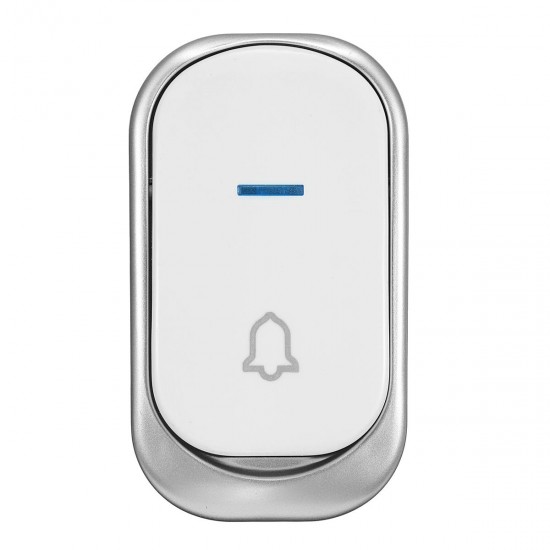 Waterproof Wireless Music Doorbell 1 Receiver+1 Transmitter Chimes Plug-in Door Bell Kit 32 Song Waterproof Wireless Music Doorbell 1 Receiver+1 Transmitter Chimes Plug-in Door Bell Kit 32 Song