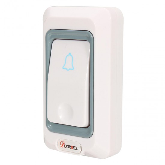 Wireless Digital Doorbell Long Range Control Home Security Decor US EU UK Plug