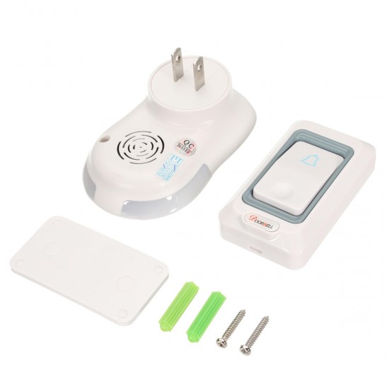 Wireless Digital Doorbell Long Range Control Home Security Decor US EU UK Plug Wireless Digital Doorbell Long Range Control Home Security Decor US EU UK Plug