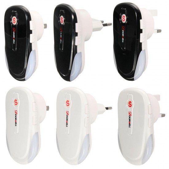 Wireless Digital Doorbell Long Range Control Home Security Decor US EU UK Plug Wireless Digital Doorbell Long Range Control Home Security Decor US EU UK Plug