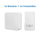 Wireless Doorbell 52 Song Chime 5 Volume Level Door Bell 1/2 Receiver Button