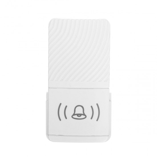 Wireless Doorbell 52 Song Chime 5 Volume Level Door Bell 1/2 Receiver Button