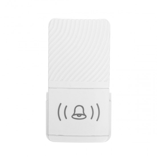 Wireless Doorbell 52 Song Chime 5 Volume Level Door Bell 1/2 Receiver Button Wireless Doorbell 52 Song Chime 5 Volume Level Door Bell 1/2 Receiver Button