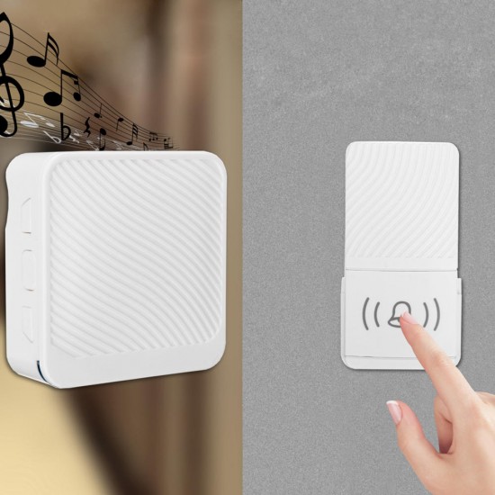 Wireless Doorbell 52 Song Chime 5 Volume Level Door Bell 1/2 Receiver Button Wireless Doorbell 52 Song Chime 5 Volume Level Door Bell 1/2 Receiver Button