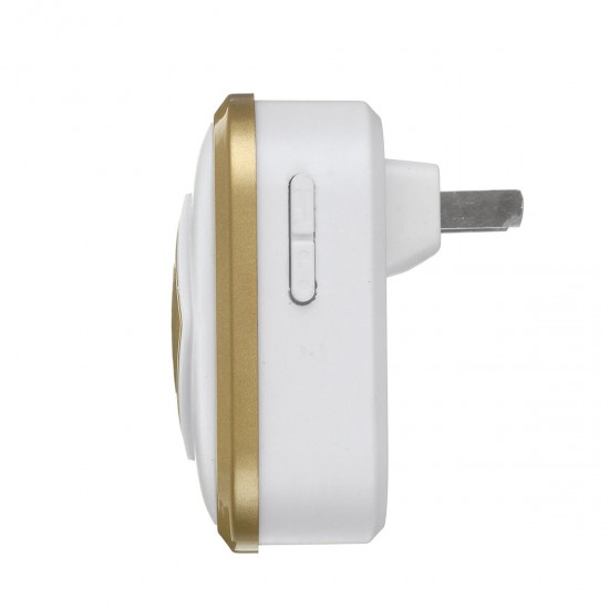 Wireless Doorbell Waterproof Transmitter + Receiver Home Wall Doorbell 60 Chimes Wireless Doorbell Waterproof Transmitter + Receiver Home Wall Doorbell 60 Chimes