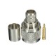 N-Type Crimp Plug Male Cable Straight RF Connector For LMR N-Type Crimp Plug Male Cable Straight RF Connector For LMR