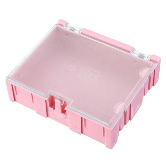 NO.3 Small Splicable Tool Box Screw Object Electronic Project Component Parts Storage Box Case SMT SMD Pops Up Patch Container