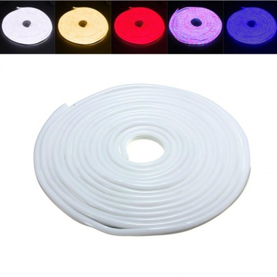 10M 2835 LED Flexible Neon Rope Strip Light Xmas Outdoor Waterproof 110V