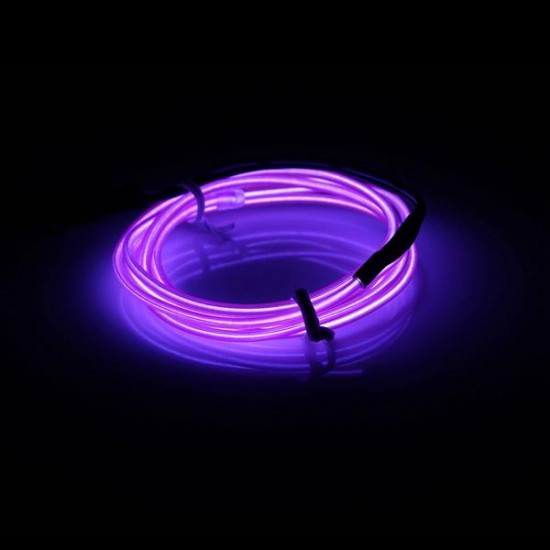 1M EL Led Flexible Soft Tube Wire Neon Glow Car Rope Strip Light Xmas Decor DC 12V 1M EL Led Flexible Soft Tube Wire Neon Glow Car Rope Strip Light Xmas Decor DC 12V