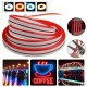 1M LED Strip Neon EL Wire Light Waterproof Outdoor Flexible Cuttable Silicone Tube Lamp DC12V