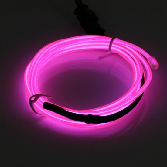 1M USB Flexible EL Wire Neon LED Strip Light Glow Rope Tube Party Decoration with Inverter 5V 1M USB Flexible EL Wire Neon LED Strip Light Glow Rope Tube Party Decoration with Inverter 5V