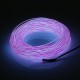 20M EL Led Flexible Soft Tube Wire Neon Glow Car Rope Strip Light Xmas Decor DC 12V