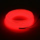 20M EL Led Flexible Soft Tube Wire Neon Glow Car Rope Strip Light Xmas Decor DC 12V