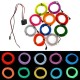 2M 10 Colors 12V Flexible Neon EL Wire Light Dance Party Decor Light 2M 10 Colors 12V Flexible Neon EL Wire Light Dance Party Decor Light