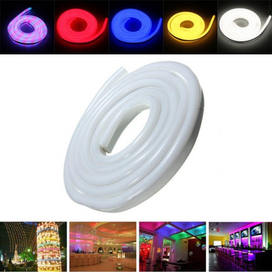 2M 2835 LED Flexible Neon Rope Strip Light Xmas Outdoor Waterproof 220V 2M 2835 LED Flexible Neon Rope Strip Light Xmas Outdoor Waterproof 220V
