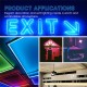 2M Neon EL Wire Light Waterproof Flexible Silicone Tube LED Strip Lamp for Indoor Outdoor Home Decor DC12V 2M Neon EL Wire Light Waterproof Flexible Silicone Tube LED Strip Lamp for Indoor Outdoor Home Decor DC12V