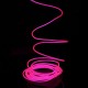2M Neon Light Glow EL Wire Car Rope Strip + Car Charger Driver