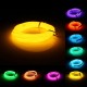 3M EL Led Flexible Soft Tube Wire Neon Glow Car Rope Strip Light Xmas Decor DC12V