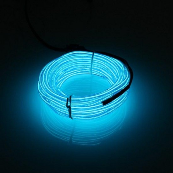 10M Single Color 5V USB Flexible Neon EL Wire Light Dance Party Decor Light