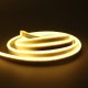 DC12V 5M Flexible Neon EL Wire Light SMD2835 Waterproof Silicone LED Strip Tube Lamp Outdoor Decoration