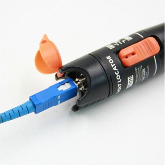 10mW 10KM Fiber Optic Visual Light Laser Source Cable Fault Locator Finder Tester Equipment