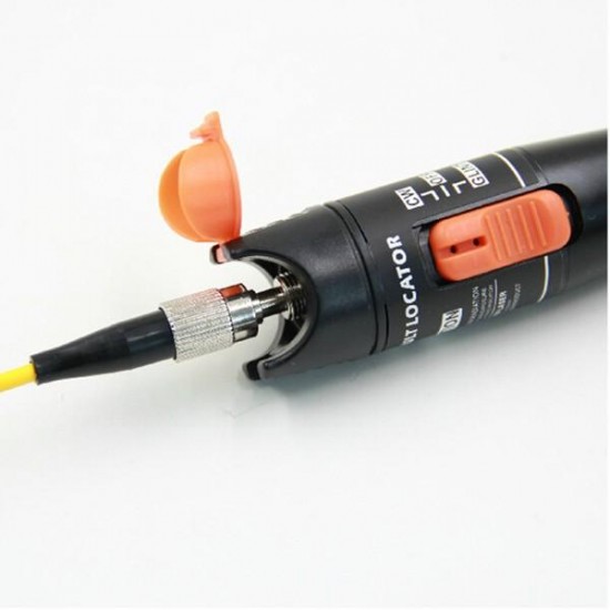 10mW 10KM Fiber Optic Visual Light Laser Source Cable Fault Locator Finder Tester Equipment