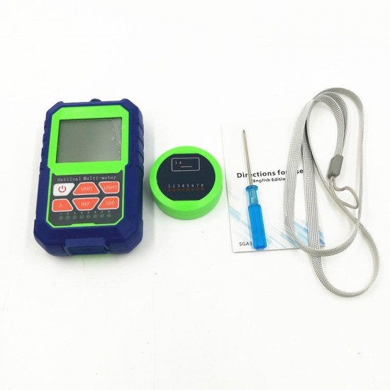 2 IN 1 Optical Power Meter Network Cable Tester with RJ45 Optical Fiber Tester Self-Calibration with 6 Wavelengths 2 IN 1 Optical Power Meter Network Cable Tester with RJ45 Optical Fiber Tester Self-Calibration with 6 Wavelengths