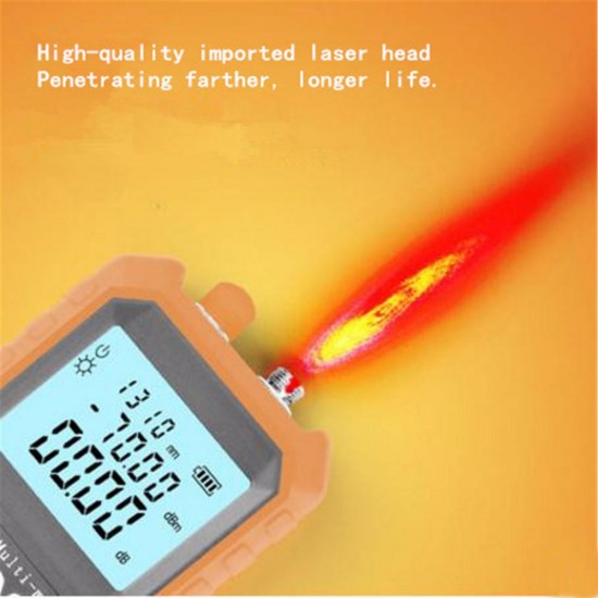 3in1 Optical Power Meter Network Cable Tester Optical Fiber Tester 1mw with 5km Visual Fault Locator