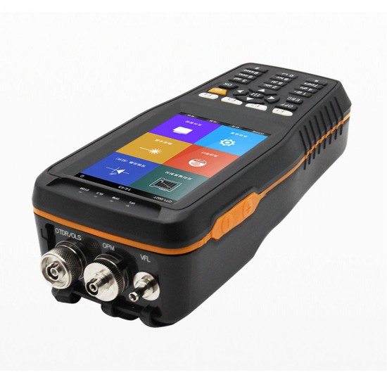 60KM Optical Time 4'' IPS Touch Screen OTDR VFL OPM OLS Tester Fiber Optic Cable Tester 60KM Optical Time 4'' IPS Touch Screen OTDR VFL OPM OLS Tester Fiber Optic Cable Tester