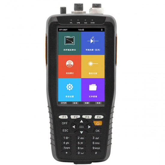 60KM Optical Time 4'' IPS Touch Screen OTDR VFL OPM OLS Tester Fiber Optic Cable Tester 60KM Optical Time 4'' IPS Touch Screen OTDR VFL OPM OLS Tester Fiber Optic Cable Tester