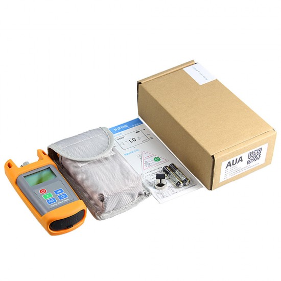 AUA-7010 Fiber Optical Multimeter -70~+10dBm Handheld Fiber Optical Power Meter with FC SC Connector