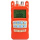 AUA-70AC Orange Optical Power Meter Visual Fault Locator 2 In1 Machine 1-5km Red Light Source Optical Fiber Tester Combination