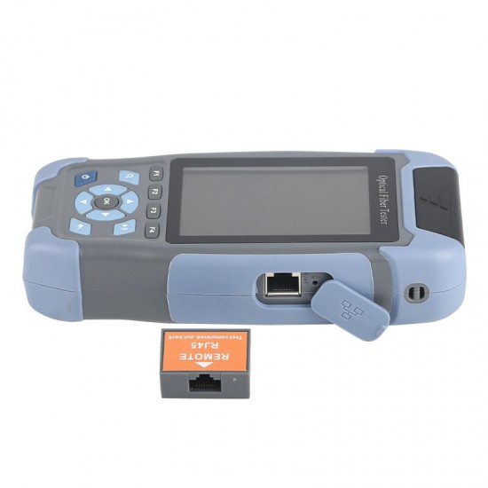 FF-980REV Pro mini OTDR Fiber Optic Reflectometer 980rev with 9 Functions VFL OLS OPM Event Map 24dB for 64km Fiber Cable Ethernet Tester