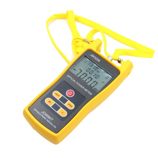 JW3208A Portable -70~+6dBm Fiber Optic Tester Optical Power Meter