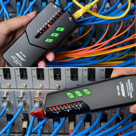 WT58D RJ11 RJ45 No Interference Telephone Wire Tracker Digital Signal Searching Shielding Interference Ethernet Lan Network Cable Tester NVC Detector Line Finder WT58D RJ11 RJ45 No Interference Telephone Wire Tracker Digital Signal Searching Shielding Interference Ethernet Lan Network Cable Tester NVC Detector Line Finder