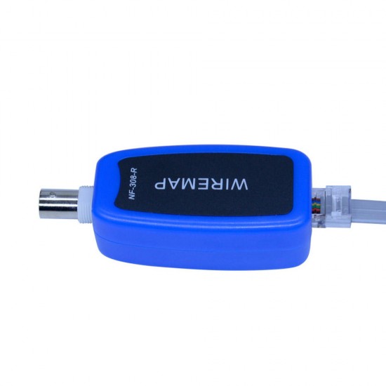 Network Monitoring Cable Tester LCD NF-308 Wire Fault Locator LAN Network Coacial BNC USB RJ45 RJ11 Blue Color