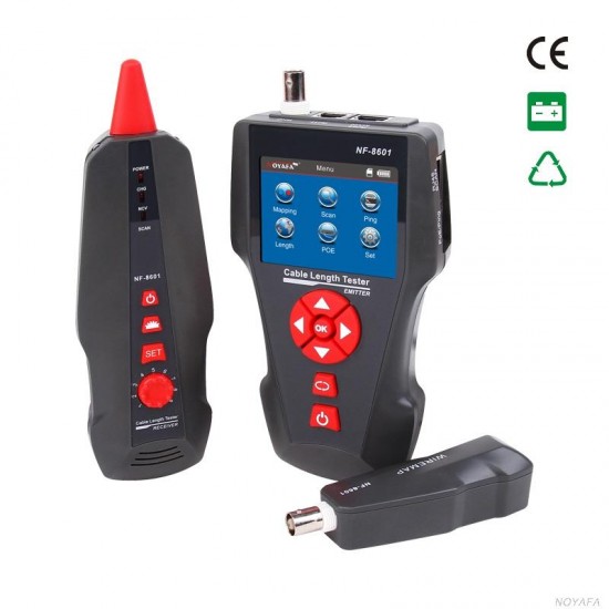 New NF-8601 Multifunctional Network Cable Tester LCD Cable length Tester Breakpoint Tester New NF-8601 Multifunctional Network Cable Tester LCD Cable length Tester Breakpoint Tester
