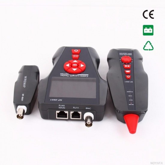 New NF-8601 Multifunctional Network Cable Tester LCD Cable length Tester Breakpoint Tester New NF-8601 Multifunctional Network Cable Tester LCD Cable length Tester Breakpoint Tester