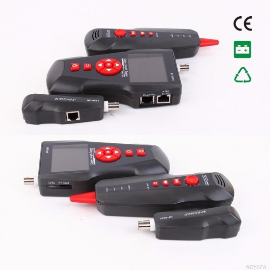 New NF-8601 Multifunctional Network Cable Tester LCD Cable length Tester Breakpoint Tester New NF-8601 Multifunctional Network Cable Tester LCD Cable length Tester Breakpoint Tester