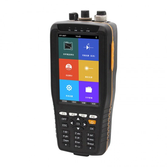 New S290 Smart OTDR 1310/1550nm with VFL/OPM/OLS Touch Screen 0-60km Optical Time Domain Reflectometer New S290 Smart OTDR 1310/1550nm with VFL/OPM/OLS Touch Screen 0-60km Optical Time Domain Reflectometer