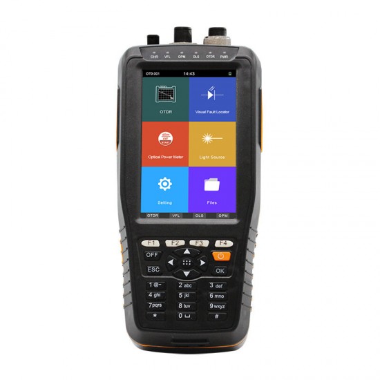 New S290 Smart OTDR 1310/1550nm with VFL/OPM/OLS Touch Screen 0-60km Optical Time Domain Reflectometer