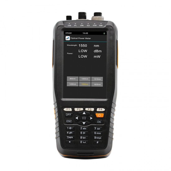 New S290 Smart OTDR 1310/1550nm with VFL/OPM/OLS Touch Screen 0-60km Optical Time Domain Reflectometer New S290 Smart OTDR 1310/1550nm with VFL/OPM/OLS Touch Screen 0-60km Optical Time Domain Reflectometer
