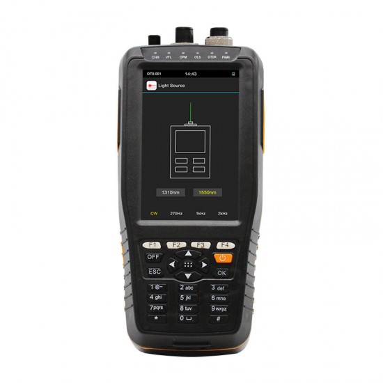 New S290 Smart OTDR 1310/1550nm with VFL/OPM/OLS Touch Screen 0-60km Optical Time Domain Reflectometer