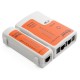 RJ45 CAT6 CAT5e RJ11 Network Ethernet LAN PC Wire Cable Tester Testing Tool Orange