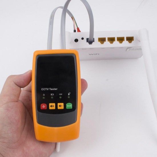 RJ45 RJ11 Wire Tracker Network Monitoring Cable Tester LCD Wire Fault Locator LAN Network Coacial BNC USB Wire Tracker