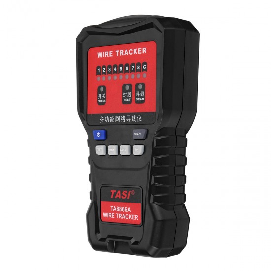 TA8866A Multi-functions Network Cable Tester Wire Checker Detector Line Finder TA8866A Multi-functions Network Cable Tester Wire Checker Detector Line Finder