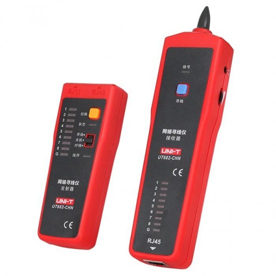 UT682 RJ11 RJ45 Wire Tracker Line Finder Telephone Wire tracker Network Cable Tracer Tester
