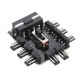 1 to 8 3Pin Fan Hub PWM Molex Splitter PC Mining Cable 12V 4P Power Supply Cooler Cooling Speed Controller Adapter